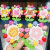 Cute Small Jaw Clip Children Hair Clip for Broken Hair Headdress Korean Candy Color Updo Hair Clip Girl Flower Claw Clip