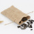 Factory Customized Gunnysack Drawstring Drawstring Pocket Natural Linen Bag Cereals Gift Packaging Bag Coffee Beans