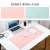 Simple Waterproof PU Leather Mouse Mat Solid Color Large Office Game Mat [Custom Pattern Size]]