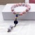 Gray Ceramic Ornament Xiaohongshu Same Style Buddha Beads Rosary Men and Women Bracelet Live Broadcast Supply Wholesale