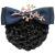 Direct Sales] Headdress Flower Career Hair Net Net Pocket Hotel Updo Hairpin Simple All-Match Headdress 12 * 4cm