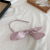 South Korea Dongdaemun Ins Internet Celebrity Hair Accessories Simple Elegant Fabric Bow Hair Curler Bun Hair Band