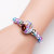 New Rainbow Frozen Elsa Elsa Anna Princess Beaded Bracelet Cute Girl Cartoon Bracelet