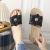 Women's Summer Roman Style Outdoor Slippers 2022 New Korean Style Internet Celebrity Ins Fashion All-Match Flower Slippers