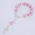 AliExpress EBay Classic 12-Color Glass Pearl Cross Baby Baptism Bracelet Continuous Goods Factory Price Direct Sales