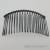 Hair Accessories 20 Teeth Iron Hair Comb Bride Hair Braiding Supplies Hair Comb 75 * 36mm 3 Colors Headdress Material