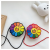 Colorful Red SUNFLOWER Children's Satchel Cartoon Cute Girl Small round Bag Kids Toy Coin Purse Factory Wholesale