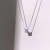 Ornament Ins Copper Zircon Clothing Accessories Trendy All-Match Short Necklace for Ladies Pendant Necklace Necklace