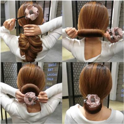 Hair Accessories Flower Pearl Hair Band Hair Braiding Tools French Volume Magic Treasure Quick Bun Variety Hair Curler