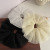 Polka Dot Lace Hair Band Same Style Mesh Oversized High Sense Princess Style Fabric Elegant Zhang Xiaoxian Bow