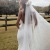 Youlapan Pearl Yarn Wedding Dress Veil Trailing Long Wedding Photography Mesh Veil Beaded 3 M Wide V09