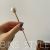 Korean Simple All-Match Elegant Beautiful Pearl Hairpin Ball Bun Metal Updo Pin Hair Clasp