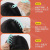 Hair Seam Comb Disappear Hair Seam Artifact Wide-Tooth Comb Sub for Women Only Anti-Static Massage Scalp Portable Home