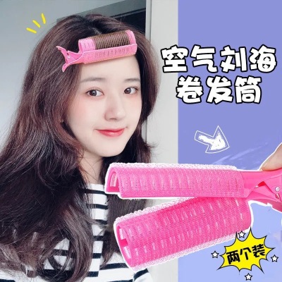 Duckbill Clip Air Fringe Curls Lazy Shaping Self-Adhesive Hollow Curler Inner Buckle Short Hair Hair Curler Fluffy Clip