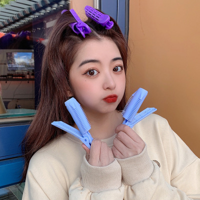 Celebrity Lazy Hair Braiding Artifact Hair Curler Korean Style Bun Hair Band Air Bangs Hair Curler Fluffy Hairpin