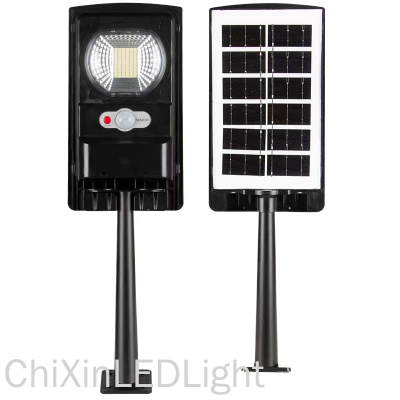 Integrated Solar LED Street Lamp Human Body Induction Lighting Wall Lamp Outdoor Waterproof Road Lighting Garden Lamp