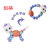 Direct Sales Chain Love Elf DIY Children's Bracelet Variety Bracelet Children's Puzzle Bead Bracelet Stall Supply