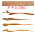 Dropshipping TikTok Same Style Handmade Peach Wood Hairpin DIY Material Package Making Tools Semi-Finished Wood Homemade