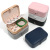 Simple Flip Travel Double Layer Jewelry Box Ring Necklace Ear Stud Multi-Layer Jewelry Box Portable Jewelry Storage Box