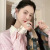 Polka Dot Lace Hair Band Same Style Mesh Oversized High Sense Princess Style Fabric Elegant Zhang Xiaoxian Bow