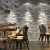 Factory Direct Sales PVC Three-Dimensional Red Brick Pattern Wallpaper Living Room Restaurant Tea Restaurant Restaurant Background Green Brick Wallpaper