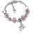 2021 Amazon Hot Sale Girls Unicorn Pendant Snake Bone Bracelet Big Hole Beads Unicorn Children Bracelet