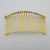 Hair Accessories 20 Teeth Iron Hair Comb Bride Hair Braiding Supplies Hair Comb 75 * 36mm 3 Colors Headdress Material