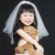 Children's Veil Princess Mother and Daughter Parent Subnet Red Photo Props Haima Baby Birthday Full-Year Headdress White