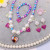 Korean Children's Pearl Necklace, Bracelet Set Unicorn Necklace Baby Girl Accessories Children's Necklace Wholesale