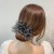 2021 Korean New Bun Polka Dot Bow Hair Band Internet Celebrity Lazy Pearl Rhinestone Braided Hair Modeling Artifact