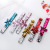 Amazon Hot Combination Set Sequins Ring Pop Bracelet Mermaid Sequins Keychain Children's Hair Ring