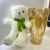 Cute Cartoon Plush Toy Bear Doll Couple Girlfriends Bag Pendant Valentine's Day Small Gift Female