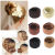 French Curly Hair Baoou Meimei Hair Accessories Wig Hair Band Bud-like Hair Style Bun Ring Pop TV Products