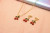 Products Unicorn Electroplated Earrings Necklace Wholesale Cute Simple Real Fashion Ornament 3-Piece Combination Set