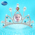 Disney Children's Small Crown Hairpin Metal Material Children's Ice and Snow Headdress Girl Cute Crown Hair Ornament