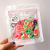 Korean Style New High Elastic Colorful Candy Color Series Cereal Donut 100 Children's Towel Ring Rubber Band Head Rope