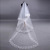 Bridal Veil 1.5 M White Single Layer Lace Computer Lace Floral Border Mesh Veil Wedding Dress Factory Wholesale