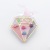 Diamond Children's Ring Box Girls' Changeable Ice Cream Acrylic Cartoon Cute Flowers Adjustable Ring