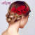 Ormei Original Design Red Headdress Flower Bridal Hair Accessories Handmade Accessories Wedding and Wedding Accessories