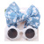 New Kids Sunglasses Headband Set Adorable Baby SUNFLOWER Cartoon Toys Sunglasses Polyester Headband