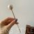 Korean Simple All-Match Elegant Beautiful Pearl Hairpin Ball Bun Metal Updo Pin Hair Clasp