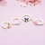 New Arrival Sweet Cute Cartoon Small Rubber Band Student Couple Small Intestine Ring Girl Hairtie Leather Case