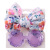 New Kids Sunglasses Headband Set Adorable Baby SUNFLOWER Cartoon Toys Sunglasses Polyester Headband