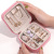 Spot Simple Flip Portable Ring Jewelry Box Mini Children's Jewelry Box Travel Ornament Gift Box Storage Box