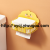 Small Yellow Duck Tissue Box Creative Cute Wall Hanging Punch-Free Household Tea Table Facial Tissue Toilet Paper Roll Paper Storage Box