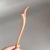Style Peach Wood Hairpin/Hair Accessories Classical Retro Court Chinese Ethnic Style Wooden Hair Clasp Hairpin Updo Pin