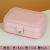 Simple Flip Travel Double Layer Jewelry Box Ring Necklace Ear Stud Multi-Layer Jewelry Box Portable Jewelry Storage Box