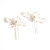 EBay Cross-Border Supply Korean Bridal Handmade Pearl Crystal Hairpin Pin U-Clips Wedding Headdress
