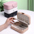 Simple Flip Travel Double Layer Jewelry Box Ring Necklace Ear Stud Multi-Layer Jewelry Box Portable Jewelry Storage Box