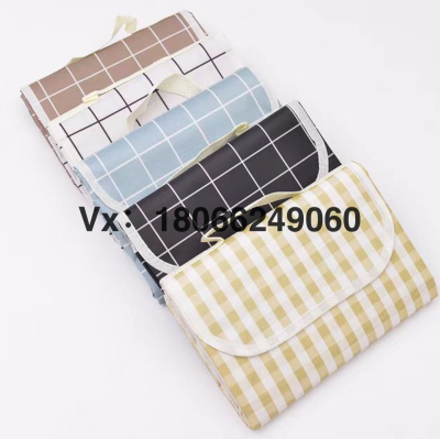 Factory Direct Sales Picnic Mat Outdoor Mat Waterproof Moisture-Proof Oxford Cloth Lawn Mat Outdoor Portable Multifunctional